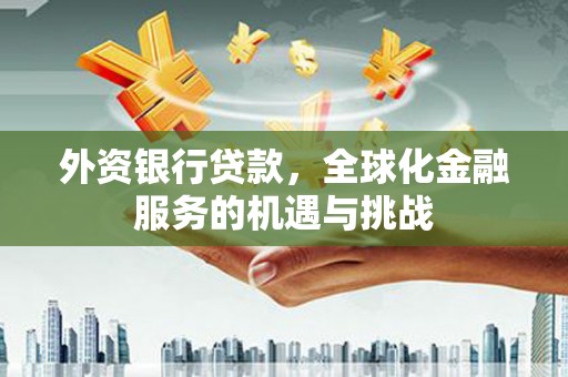 长丰外资银行贷款，全球化金融服务的机遇与挑战