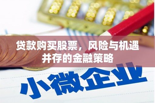 长丰贷款购买股票，风险与机遇并存的金融策略