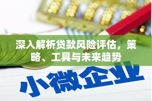 长丰深入解析贷款风险评估，策略、工具与未来趋势