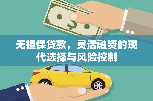 长丰无担保贷款，灵活融资的现代选择与风险控制