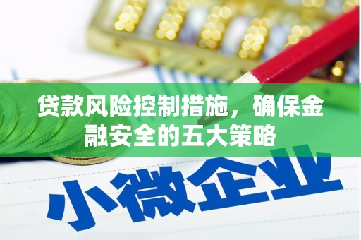 长丰贷款风险控制措施，确保金融安全的五大策略