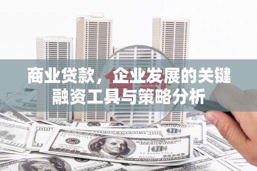 长丰商业贷款，企业发展的关键融资工具与策略分析