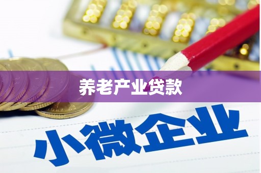 长丰养老产业贷款