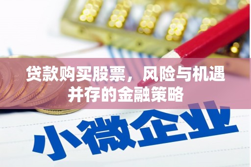 长丰贷款购买股票，风险与机遇并存的金融策略