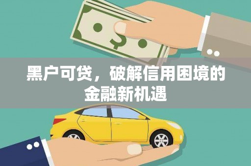 长丰黑户可贷，破解信用困境的金融新机遇