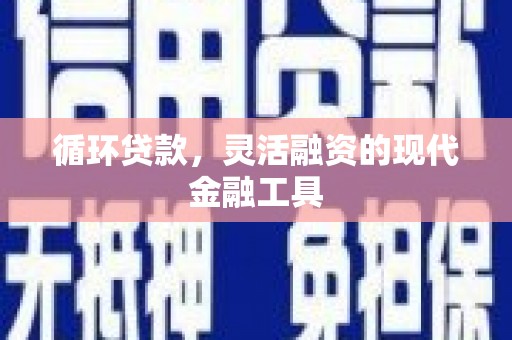 长丰循环贷款，灵活融资的现代金融工具