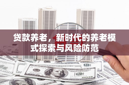 长丰贷款养老，新时代的养老模式探索与风险防范